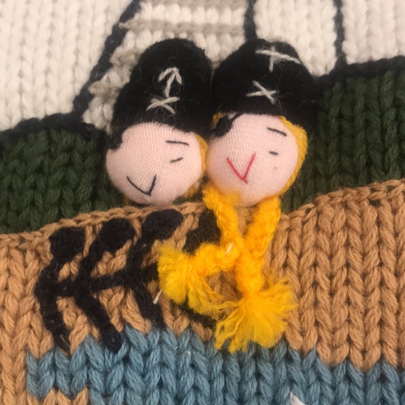 Handmade Knitwear NEW Gougane Toddler sz 2 Cotton Sweater - Picture 4 of 10